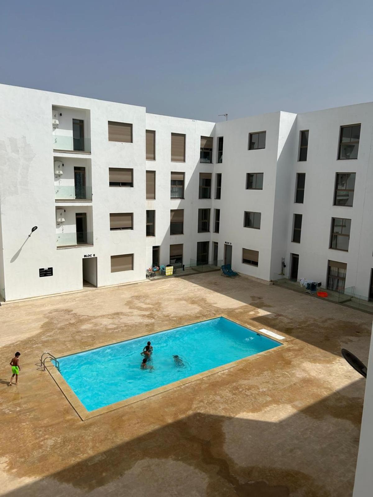 Appart Agadir Bay Centre Piscine Plage A 5Mnts A Pieds Eksteriør bilde